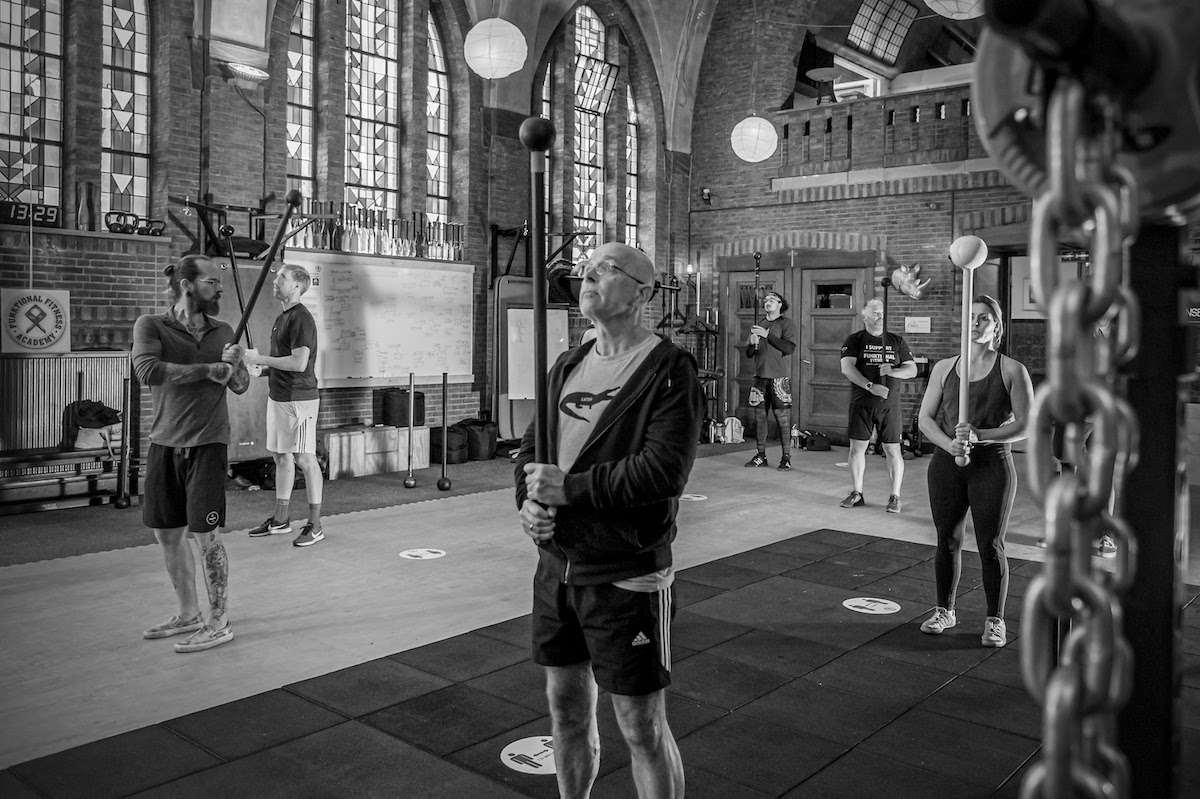 Mace workshop bij Funkional Fitness Zevenaar