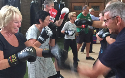 Sparking Boxing, boksen voor mensen met Parkinson!